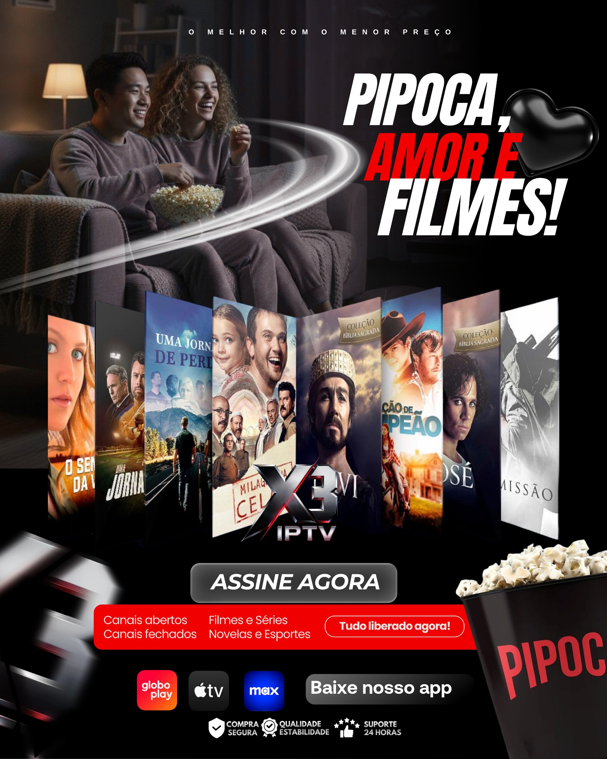 Pipoca, Amor e Filmes